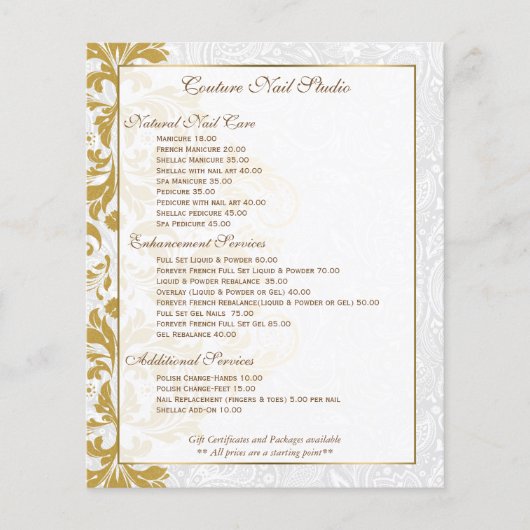 White Gold Vintag Lace Flyer (Vorne)