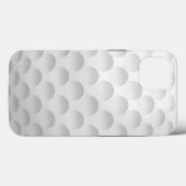 White Golf Ball Design Case-Mate iPhone Hülle (Rückseite (Horizontal))