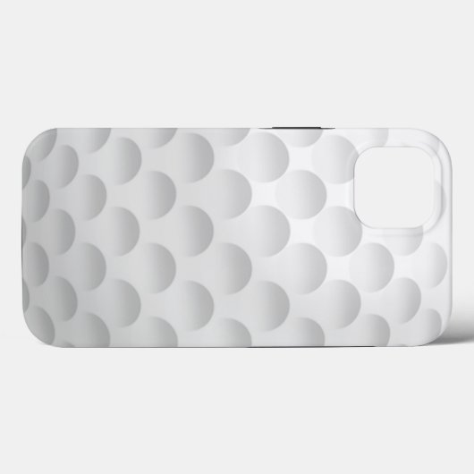 White Golf Ball Design Case-Mate iPhone Hülle (Rückseite (Horizontal))