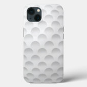 White Golf Ball Design Case-Mate iPhone Hülle (Rückseite)