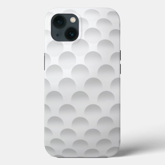 White Golf Ball Design Case-Mate iPhone Hülle (Rückseite)