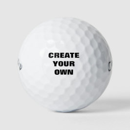 White Golf Ball - Ihr eigenes Design