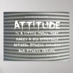 White Graffiti auf Corrugated Iron Fitness Poster! Poster