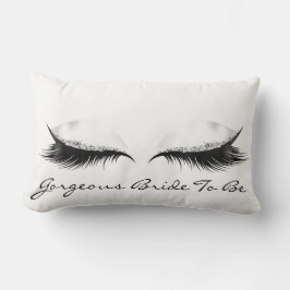 White Gray Metallic Makeup Lashes Lendenkissen
