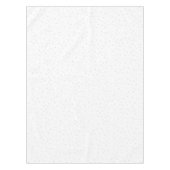 White Gray Star Weihnachten Tischdecke (Vorderseite)