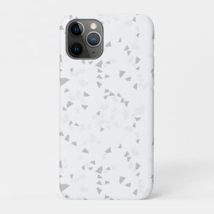 White Gray Terrazzo Minimal modern Case-Mate iPhone Hülle