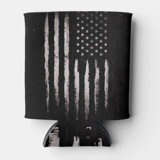 White Grunge Dosenkühler (Vorderseite)