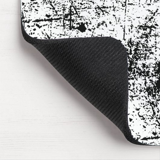 White Grunge Mousepad (Ecke)
