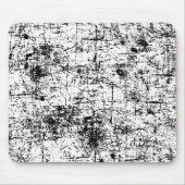 White Grunge Mousepad (Vorne)