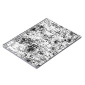 White Grunge Notizblock (Linke Seite)