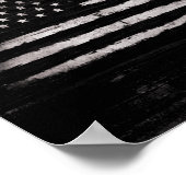 White Grunge Poster (Ecke)