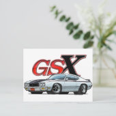 White_GSX Postkarte (Stehend Vorderseite)