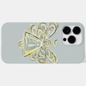 White Guardian Angel Art Custom iPhone Case (Rückseite (Horizontal))
