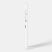 White Guardian Angel Art Custom iPhone Case (Rückseite / Links)