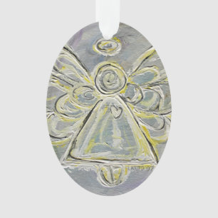 White Guardian Angel - ein Geschenk an den Feierta Ornament