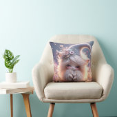 White Hair Beauty Cheek Kissen (Stuhl )