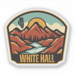 White Hall, Illinois Aufkleber