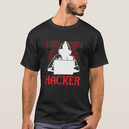 White Hat Hacker Ethical Hacking T-Shirt (Vorderseite)