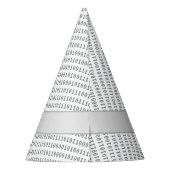 White Hat Hacker für einfache Kostüme oder Tech-Pa Partyhütchen (Rückseite)