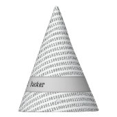 White Hat Hacker für einfache Kostüme oder Tech-Pa Partyhütchen (Rechts)