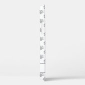 White Havanese Cartoon Dog Illustration & Name Case-Mate iPhone Hülle (Rückseite / Rechts)