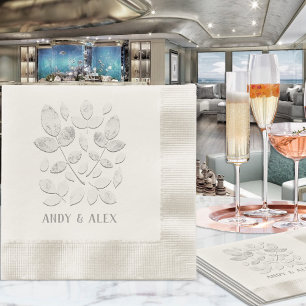 White Haven Paper Cocktail Napkins Serviette