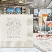 White Haven Paper Cocktail Napkins Serviette