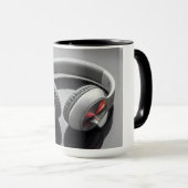 white headphones tasse (VorderseiteRechts)
