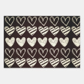 White Heart #24 Geschenkpapier Set (Vorderseite 2)