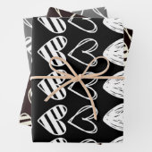 White Heart #24 Geschenkpapier Set (Beispiel)