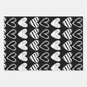 White Heart #24 Geschenkpapier Set (Vorderseite)