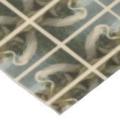 White Heron, Great Egret, Audubon Birds of America Tischdecke (Schrägansicht)