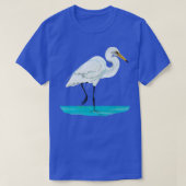 White Heron T-Shirt (Design vorne)