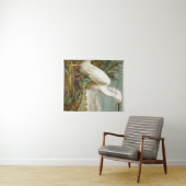 White Heron von John James Audubon Wandteppich (Beispiel (Horizontal))