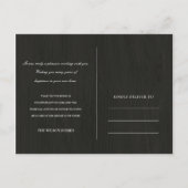 WHITE HOLZ BLUMENBIRDHOUSE REALTOR DANKE ANKÜNDIGUNGSPOSTKARTE (Rückseite)