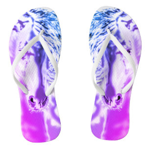 White Horse Flip Flops Badesandalen