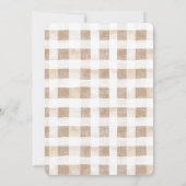 White Horse Floral 16th Birthday Einladung (Rückseite)