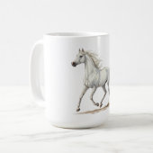 White Horse Kaffeetasse (Vorderseite Links)