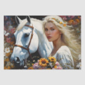 White Horse Majesty Seidenpapier (Vorderseite)