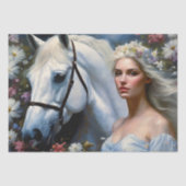 White Horse Majesty Seidenpapier (Vorderseite)