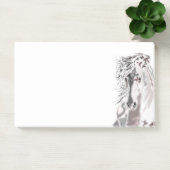 White Horse Post it Notes Post-it Klebezettel (Büro)