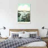 White Horse Steamer Leinwanddruck (Insitu (Schlafzimmer))