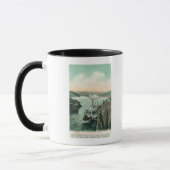 White Horse Steamer Tasse (Links)