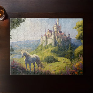 White Horse Verlasse den Fantasy Palace Puzzle