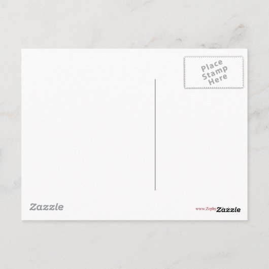 White Horses Parade Circus Poster Postkarte (Rückseite)