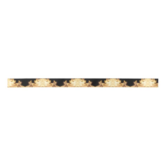 White Hot Flames Satinband (Vorderseite)