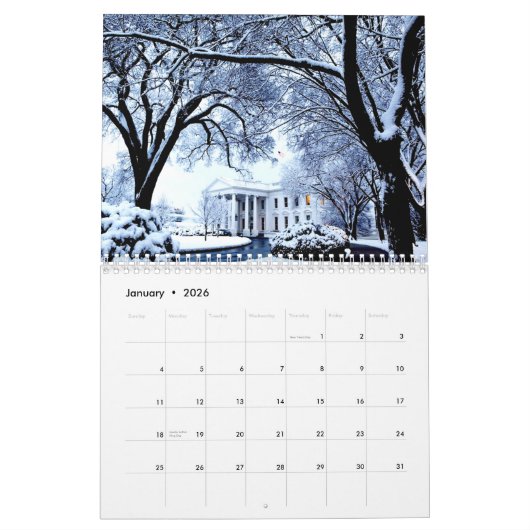 White House 2016 Kalender (Jan 2026)