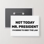 White House Apparel™ Button (Vorderseite/Rückseite)