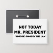 White House Apparel™ Knopf Button (Vorderseite/Rückseite)