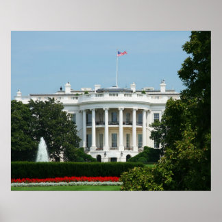 White House Print Poster